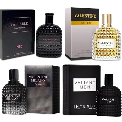 A CENTER Men's Cologne Gift Set 4PCS
