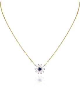 ★daisy★✾14kgf Amazon.com: OZEL – Y Chain Daisy Pendant Necklace for women