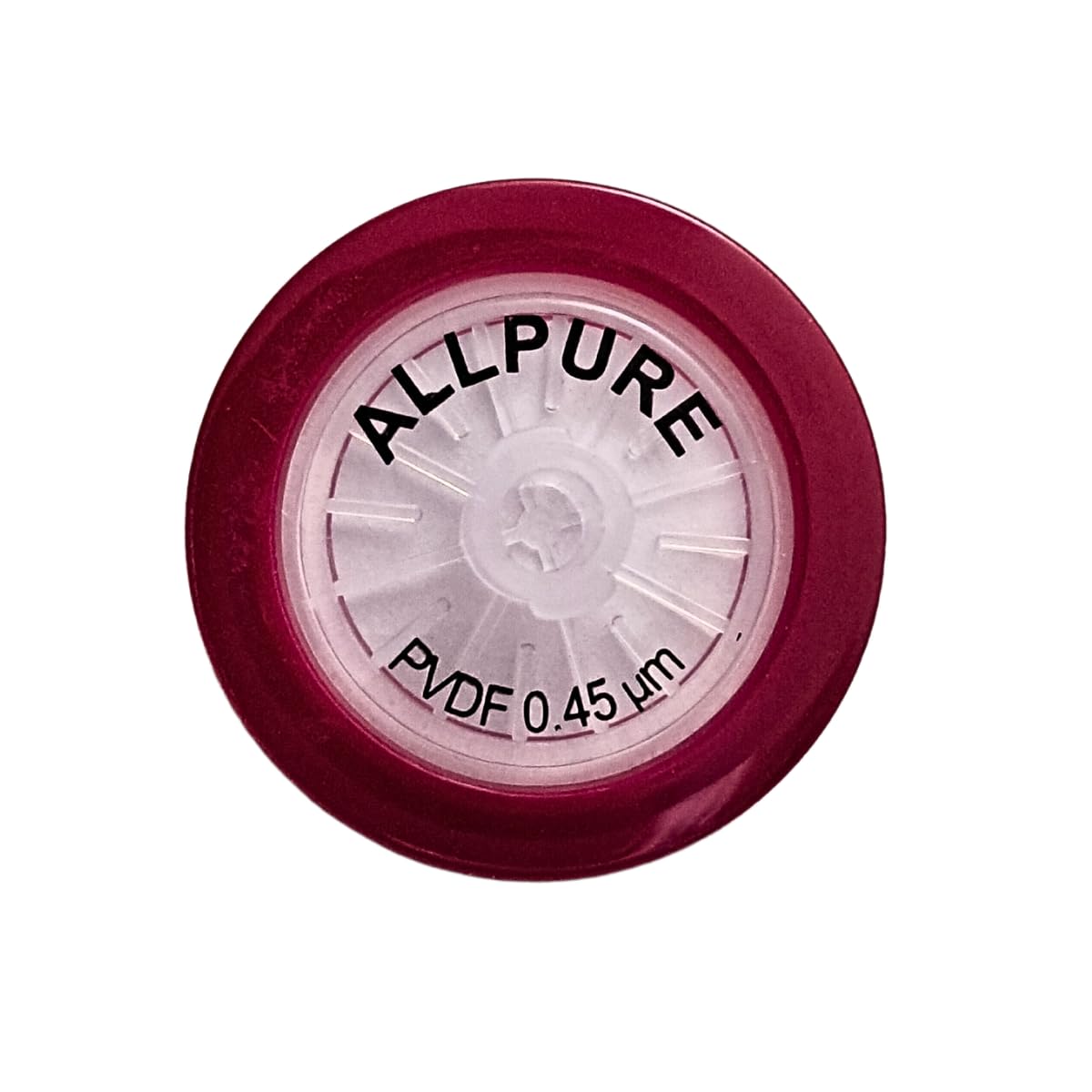 AANIJ® All pure Syringe Filter Hydrophobic PVDF Membrane Disc, 0.45 μm Porosity 25 mm Diameter, PP Housing, Non-Sterile Pack of 100-picture-26