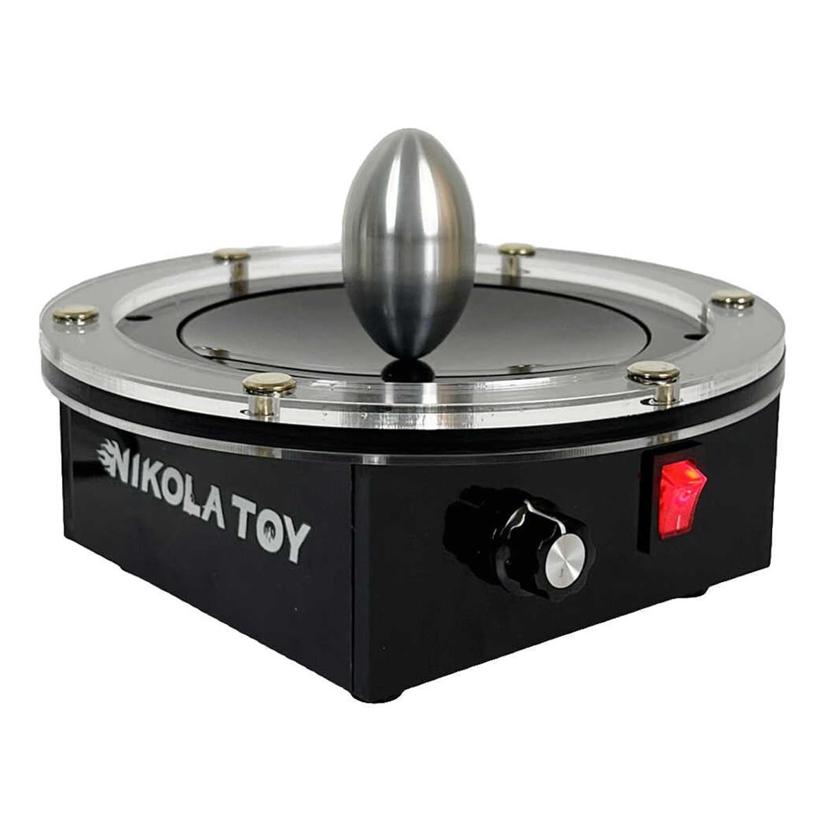Elektromagnetischer Wirbelstrom-Demonstrator Physik Science Kit, DC Motor Induktionsspule für praktisches Lernen und Experimente