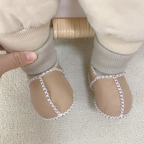 Warm Fur Baby Sock Shoes3