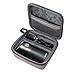 MASiKEN Hard EVA Case for Anker Nebula Capsule II / Anker Nebula Capsule Max Smart Mini Projector, Mesh Pocket for The Remote Controller (Grey)