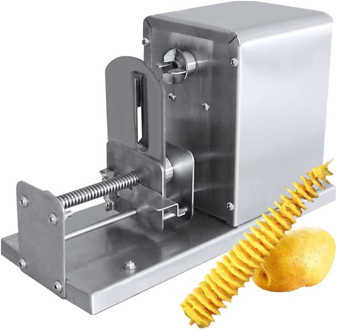 Cortadora de papas eléctrica de acero inoxidable miniatura 6