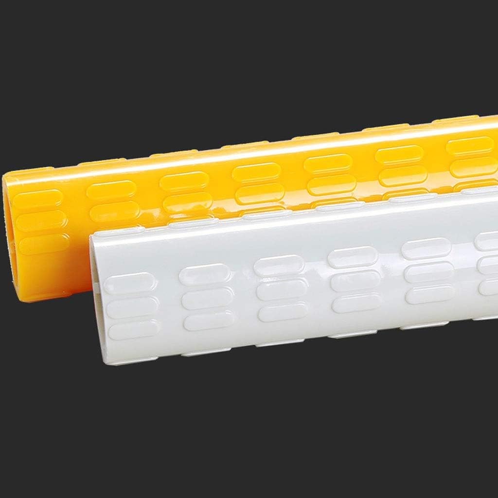 LCML Shower Safety Grab Bar 15 inch - Adjustable Tub Grab Bar - Bathtub Handle Grab Bar White Yellow - Bath Security Handle Bar - Bathroom Handicap Accessories/Yellow/48Cm : Health & Household