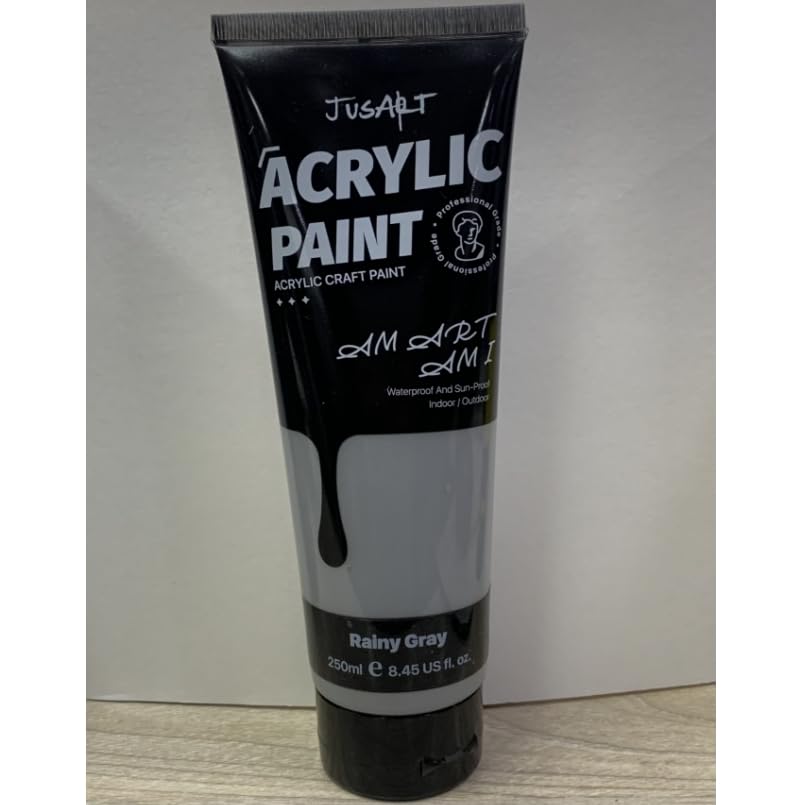 JusArt アクリル塗料-250 (グレー)