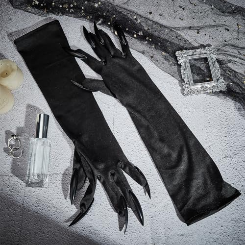 Guantes de garra largos NICENEEDED para evitar maquillajes complejos 7