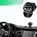 KUQUTIDY Car Compass Ball with Bottom Stick, Compass for Car Dashboard, Adjustible and Night Vision Car Digital Compass Dashboard for Find Direction, Car Dash Accessories for Boat Car Truck SUV