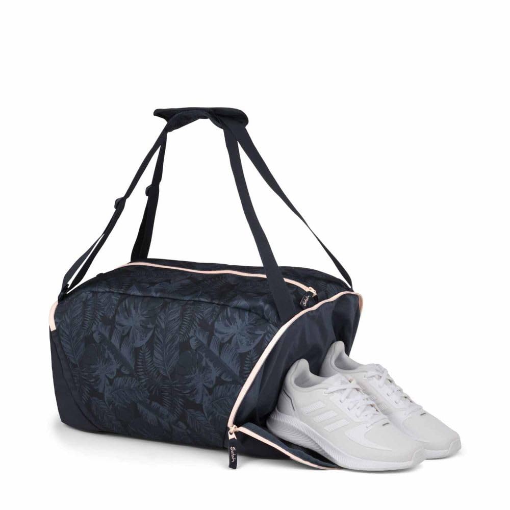 Satch Pack Schulrucksack Set 3tlg. inkl. Schlamperbox und Sporttasche (Midnight Jungle)