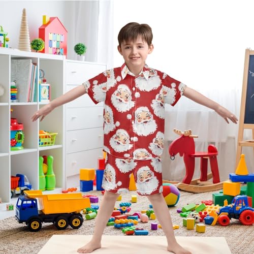 Image of visesunny Little Boys Short Sleeve T-Shirt Beach Shirts Casual Shorts Set Summer Clothes for Kids Outfits