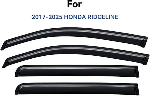 Miniatura 787 de Visores protectores de lluvia para ventana, deflectores de viento de canal exterior