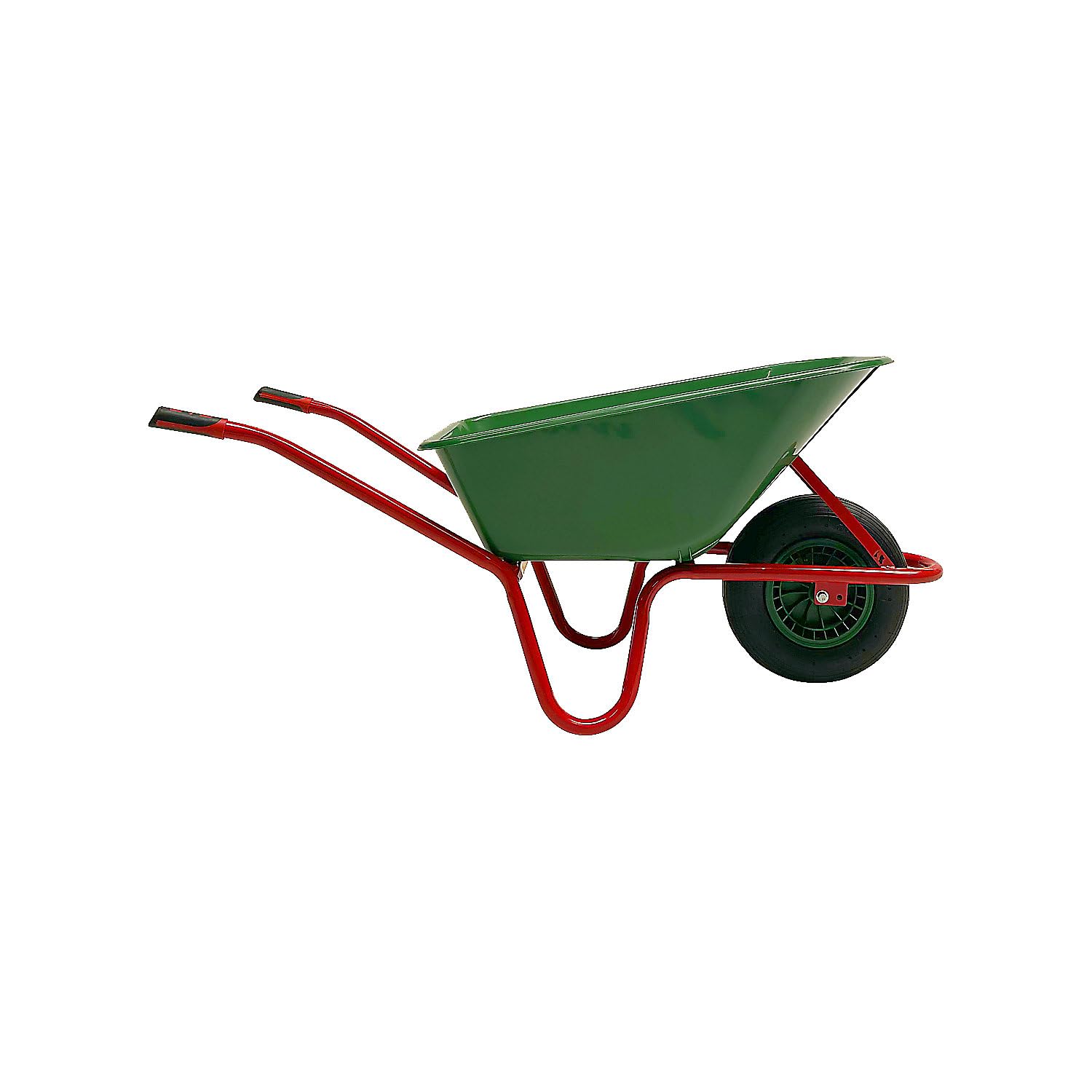 kaiserkraft | Kompaktkarre | Mit Kunststoff-Mulde, grün, LxB 1600 x 580 mm, 100 l