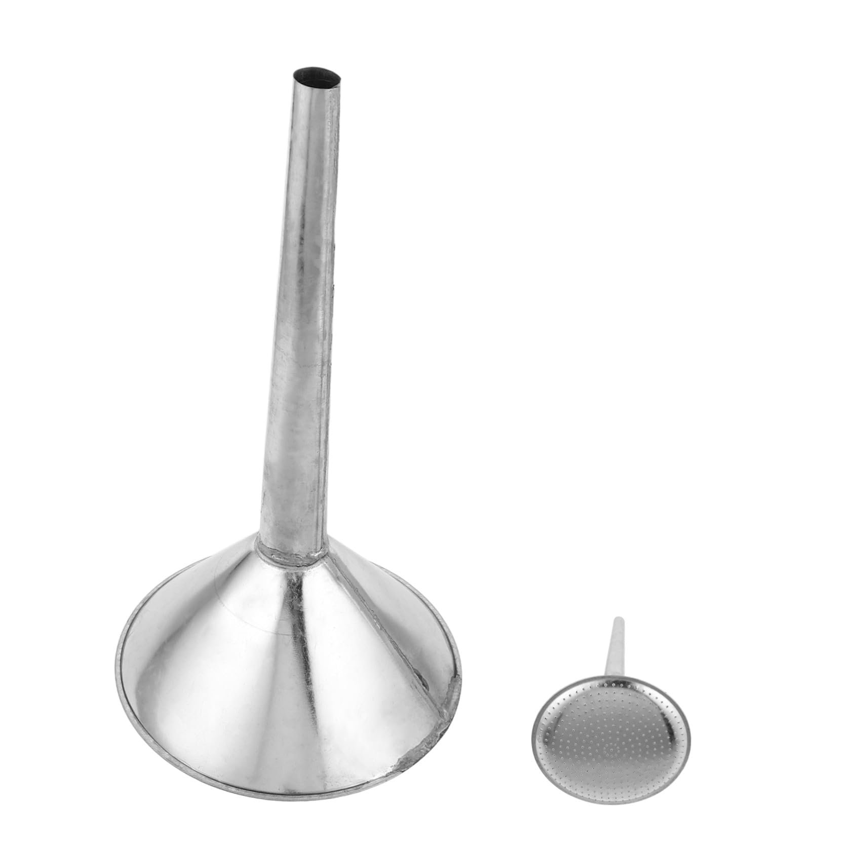 Ugello da Irrigazione da Giardino in Acciaio Inox Argento | Testina con Stelo, Ricambio per Tubo Flessibile, Uso in Campo e Sistemi Agricoli