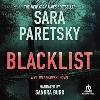 Blacklist Audiolibro Por Sara Paretsky arte de portada