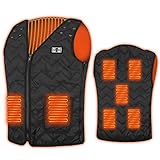 【Compatible con fuente de alimentación USB】Alimentado por cualquier cargador portátil 5V / 2A (voltaje bajo y seguro), enchufe USB compatible con la mayoría de cargadores portátiles del mercado. (Nota: el producto no incluye cargador portátil)