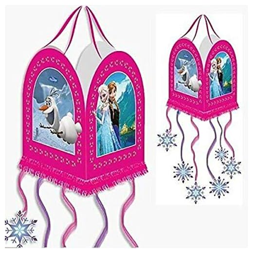 Set de 2 Piñatas Infantiles Decorativas"Frozen Elsa-Ana-Olaf Disney. Juguetes y Regalos Baratos para Fiestas de Cumpleaños, Bodas, Bautizos y Comuniones. AB