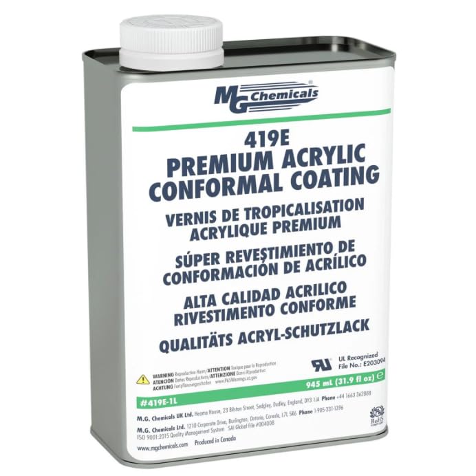 419E-340G,Chemicals Premium Acrylic Lacquer Conformal Coating