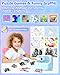 Kids Camera Instant Print, Christmas Birthday Gifts for Kids Age 3-12, HD Camera for Kids with Printing Photo Paper, Portable Toy for 4 5 6 7 8 9 10 Year Old Girl with 32GB SD Card-Blue