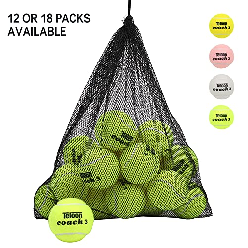 Teloon Tennis Balls (Regular Color-18Pcs) #TOP1
