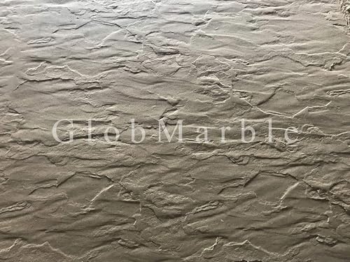 GlobMarble 24-Inch by 24-Inch Seamless Concrete Texturing Skin, Slate Pattern Skin Mat SKM 1000