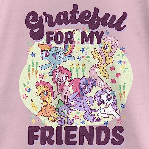Girl's My Little Pony: Friendship is Magic Grateful for My Friends T-Shirt2