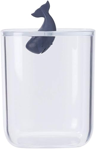 Bonita caja de almacenamiento de escritorio, idea de regalo única (ballena)