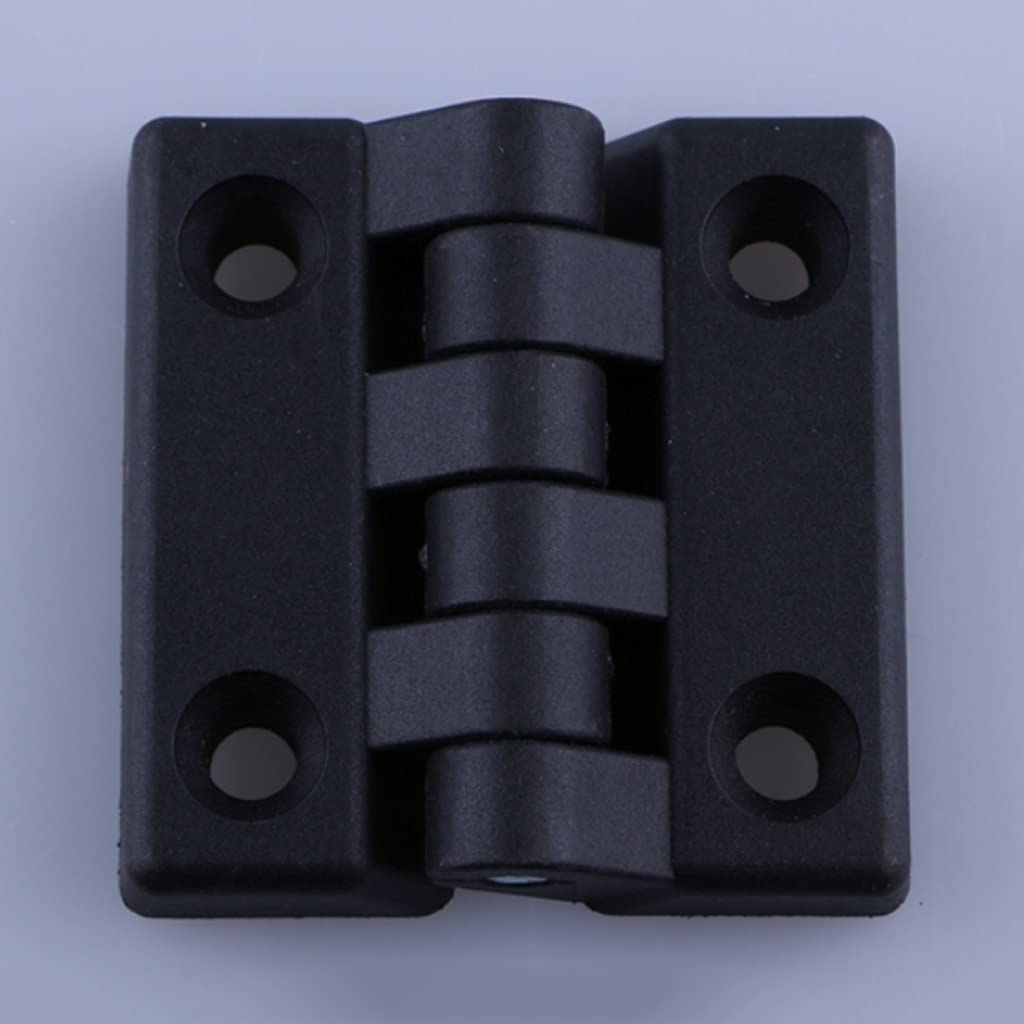 20 unids/Set de bisagras de Perfil de Aluminio, bisagras de plástico 65 * 65mm bisagras de Puerta de Armario de interruptores, bisagras de Nailon ABS
