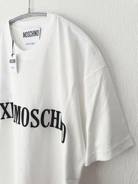 新品】MOSCHINO モスキーノ ホワイト Tシャツ ワンピース 40 | unimac.az