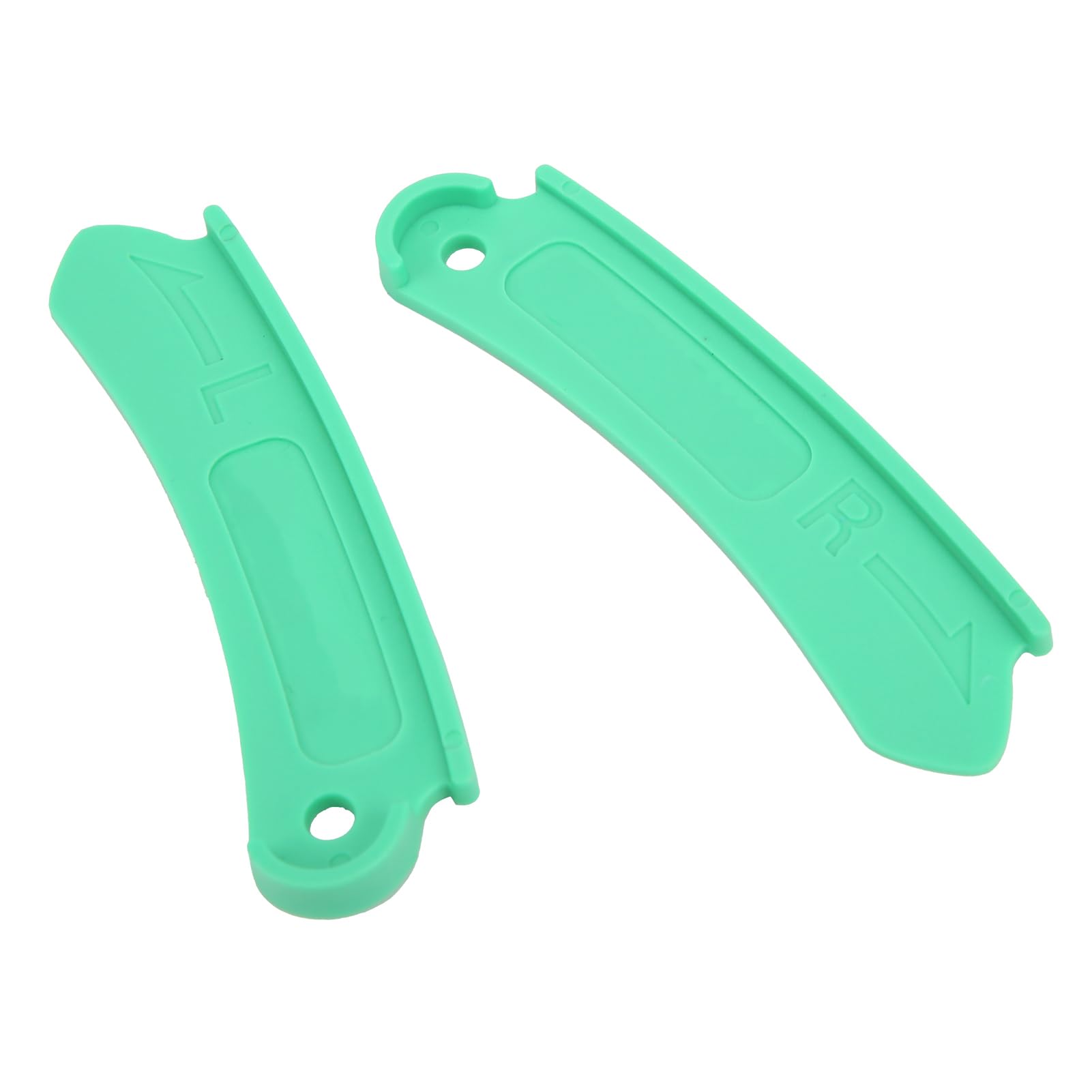 Fafeims Bike Brake Block Adjuster, Professional Caliper Brake Pad Alignment Tool with Arc Design for Rim and Block, 2 Pieces, High Strength Engineering Plastic