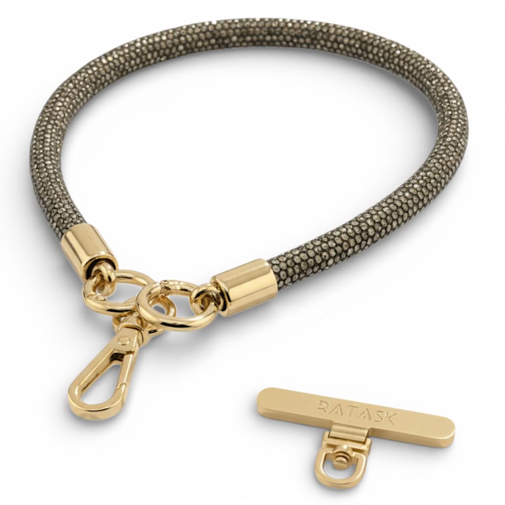 RATASK Phone Lanyard, Mobile Phone Strap, Wrist Strap, Camera, Key Lanyard, Mobile Pendant Accessory (Grey)