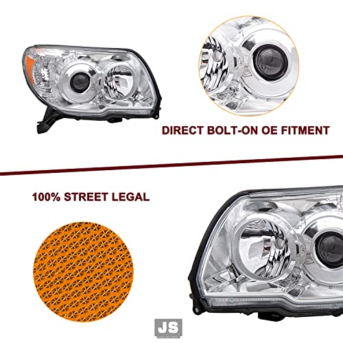 Image of JSBOYAT Headlight Assembly Fits for 2006 2007 2008 2009 Toyota 4Runner