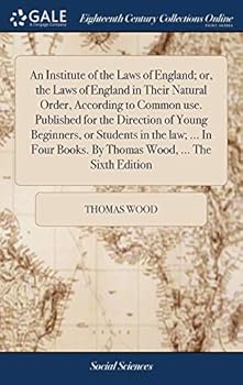 An Institute of the Laws of England