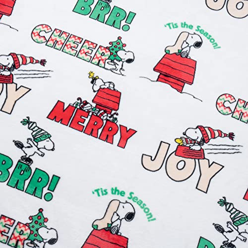Berkshire Blanket Peanuts® Velvetloft® Cute Character Snoopy Plush Throw Blanket,Peanuts Snowy Scene,Throw 55 In X 70 In (Official Peanuts® Product) #TOP7