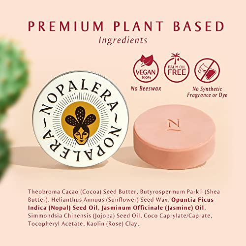 Nopalera Flor De Mayo Moisturizing Botanical Bar, Vegan, Plant-Based Moisturizer With Nopal Cactus Oil, Natural Fragrance, Pink, 2.2 Oz. (Pack Of 1) - As Seen On Shark Tank #TOP6
