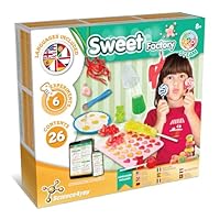 Science4you Süßigkeitenfabrik für Kinder - Machen Sie Ihre eigenen Süssigkeiten, Lutscher und vieles mehr, 26 Inhalt, Spiel und Spielzeug, Geschenk für 8+ jahre Junge und Mädchen