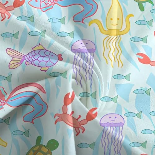 Housse de couette chat imprimé parure de lit double 200x200cm microfibre zippée - 8