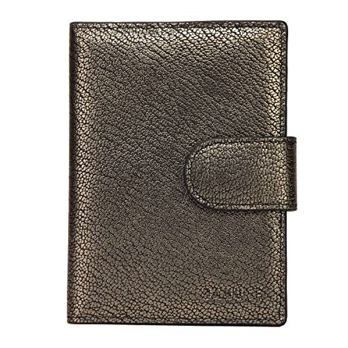 Banuce Top Grains Leather Passport Cover For Men Women Unisex Card Holder Travel Wallet Case Sleeve #TOP3