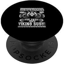 Surstr mming Premiere Viking Sushi Surstr mming PopSockets Swappable PopGrip