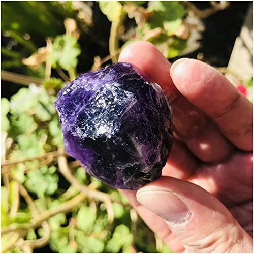 Cristal de amatista cruda AMAZWI de formación rugosa natural 6