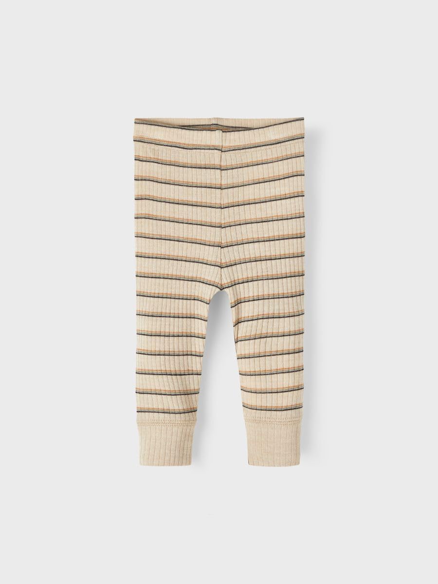 Name It Baby-Jungen NBMWOMI Wool/MODAL LONGJOHN XXIII Leggings, Black, 56