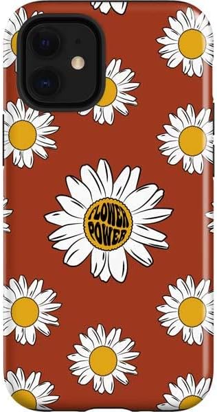 Skinit Impact Phone Case Compatible with iPhone 12 Mini - Flower Power Design