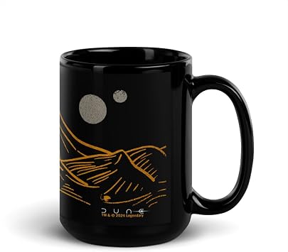 LEGENDARY Dune Arrakis Spice - Black Mug - 15 oz - Officially Licensed