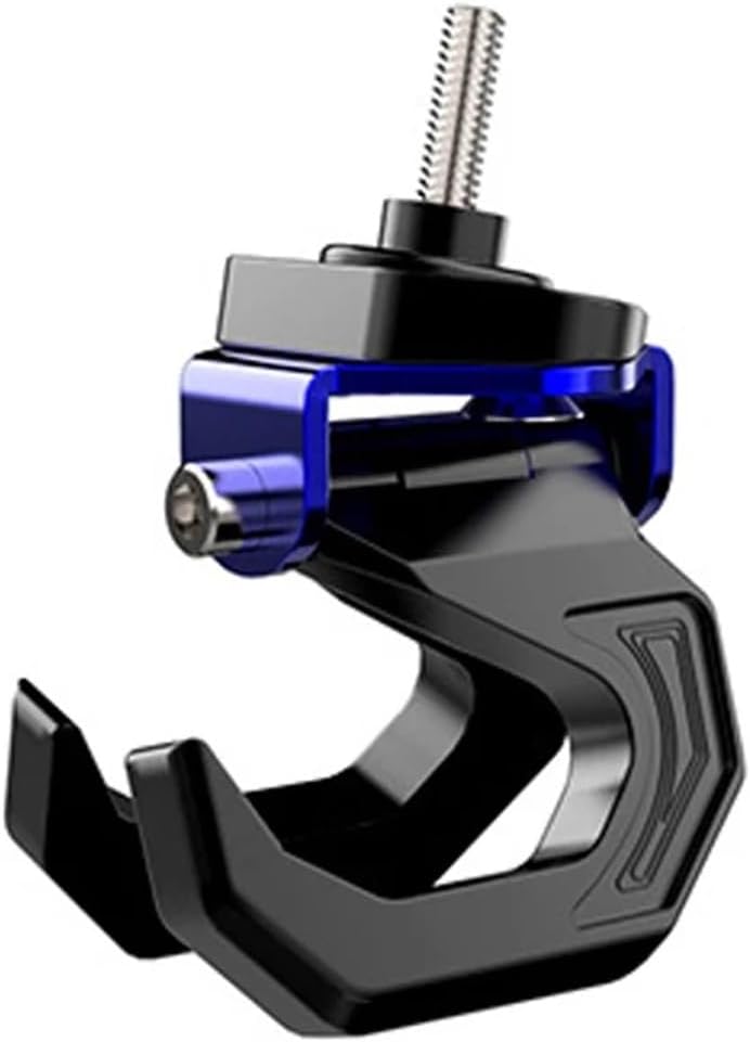 Universal Luggage Helmet Hook Parts Compatible with Xiaomi M365 Skateboard Electric Scooter Cargo Hanging Bag Metal Claw Hooks Accessories(Color:Black)