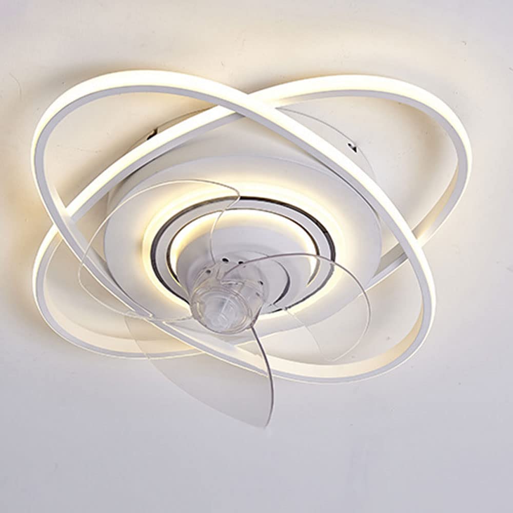 Ventilateur de plafond lumière dimmable LED et silencieux 360