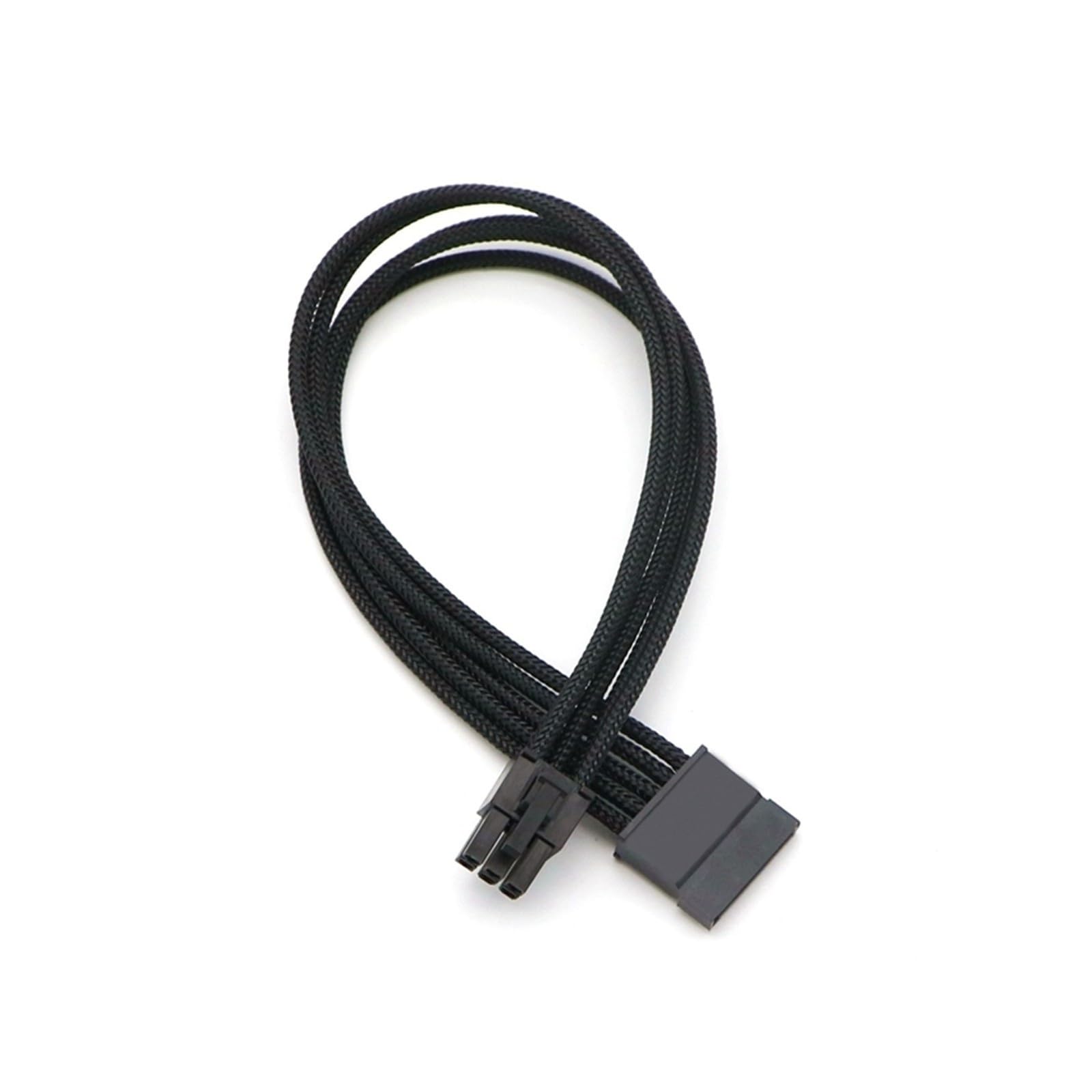 Cavo modulare da 6 pin a SATA 15 con guaina singola(60cm,Black-Yellow)