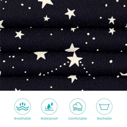 Tablier de serveuse ajustable multicolore avec 4 broches constellations