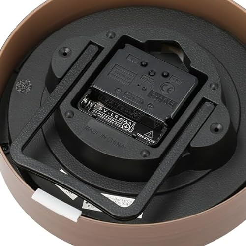 ニトリ(NITORI) 電波ステップ秒針置き掛け兼用時計 フォーレ ミドルブラウン 8172736 の商品画像 10