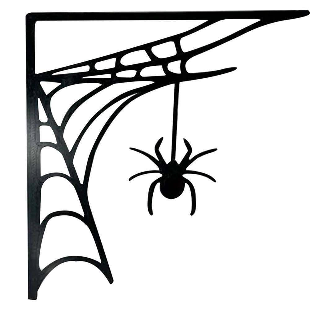 CTRLZS Door Frame Corner Decor Bird Decor Wall Sticker Door Corner Halloween Corner Spider Web Decor Sign Door Trim for Home A