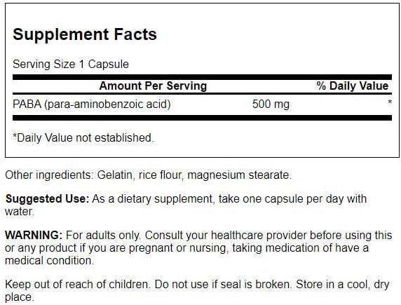 PABA 500 mg