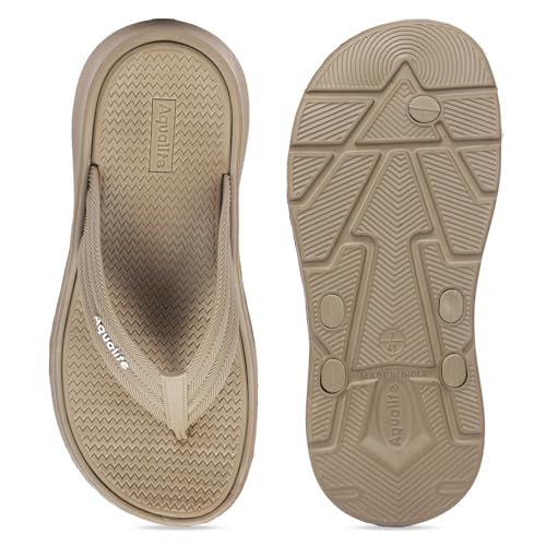 Image of Aqualite NEO-276 Men Slide Slippers with Comfotable EVA Sole Slip-On Flat Flip Flops, Sliders, Chappal & Comfort Insole Slipper for Men