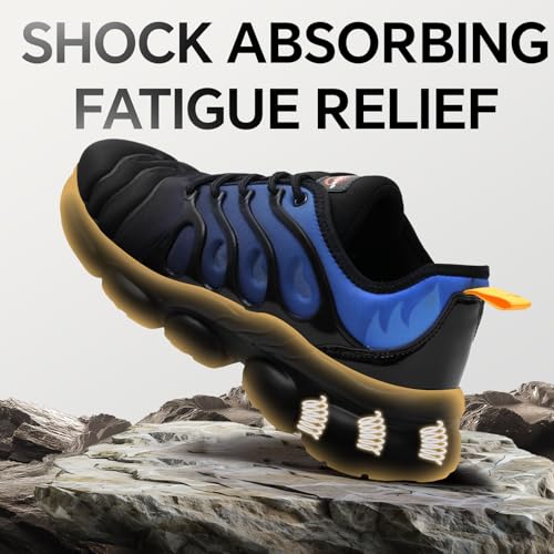 Image of Steel Toe Shoes for Men Women Lightweight Safety Work Sneakers